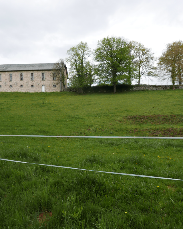 2020. Centre équestre - 1. Construction d'un espace d'accueil et de 6 boxes, aménagements paysagers et couverture de la carrière existante - Saint-Étienne-de-Cantalès (15) - avec Germain Brunet - 2020 - en cours.png